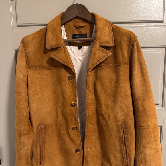 John Varvatos Other - 🔥 John Varvatos USA Men’s Suede Jacket M – Camel/Tan, Premium Style